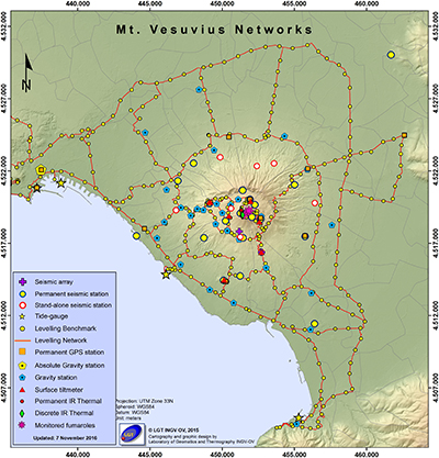 Attuale sistema di monitoraggio del Vesuvio newsletter10 vulcani napoletani 2