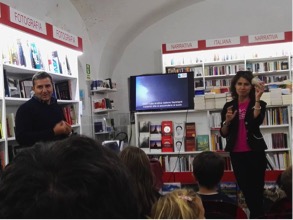 Figura 2 – La Notte Europea dei Vulcani dell’Osservatorio Vesuviano dell’INGV ns14 nottericercatori 4