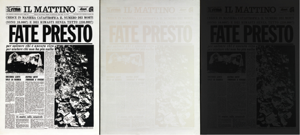 Andy Warhol: Fate Presto, 1981, Palazzo Reale di Caserta – Collezione Terrae Motus © 2011 irpinia1