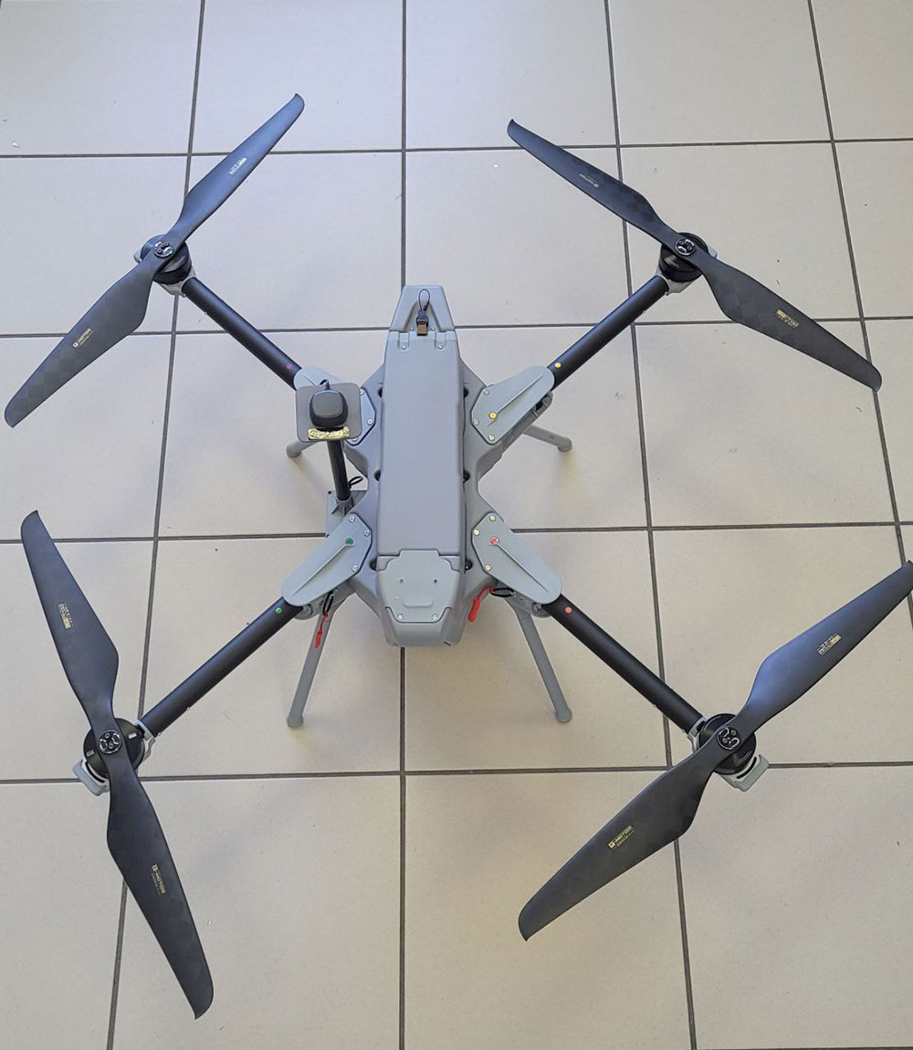Il Drone Siralab SR-X4 Strumento