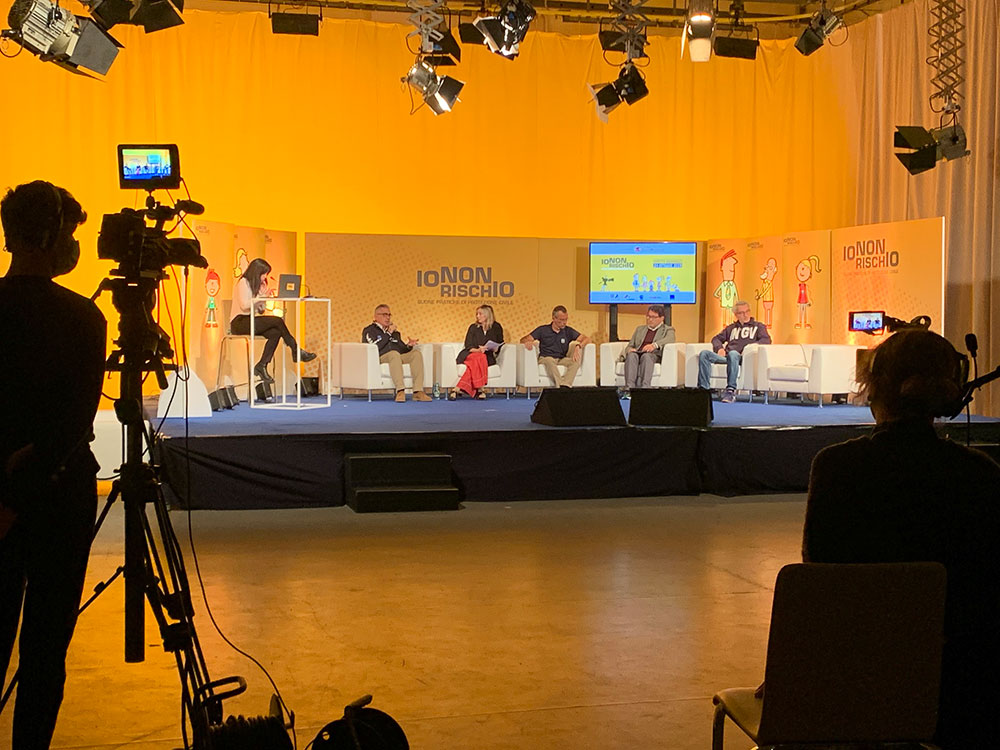 Backstage della diretta (Roma, istituto Rossellini) pennino3