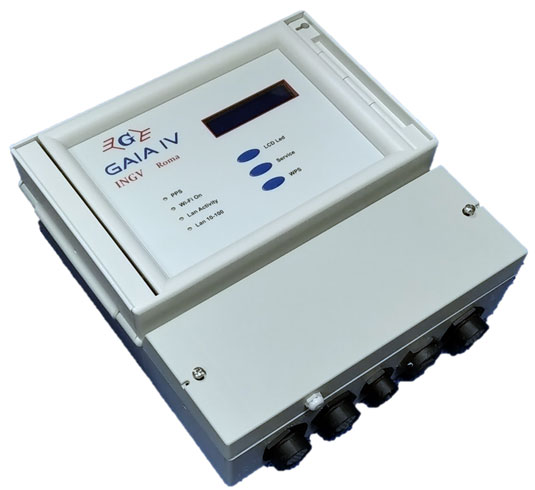 L’acquisitore home-made dell’INGV denominato GAIA (Geophysical All Inclusive Acquisitor) strumento