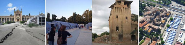 Alcune immagini degli effetti dei terremoti maggio giugno 2012 e degli interventi sul territorio. pennino1