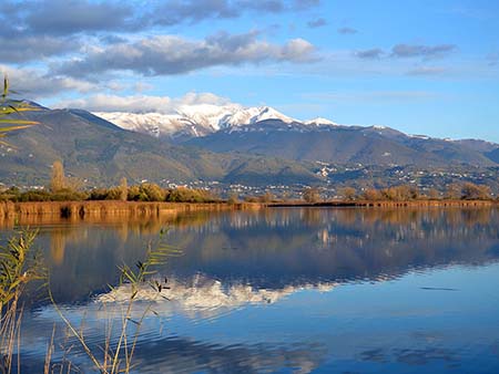 Nella foto: una veduta dei laghi della Piana di Rieti. © Giorgio Rodano artide antartide articolo2